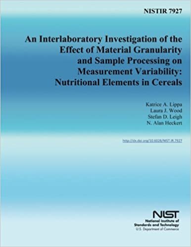 okumak NISTIR 7927: An Interlaboratory Investigation of the Effect of Material Granularity and Sample Processing on Measurement Variability: Nutritional Elements in Cereals