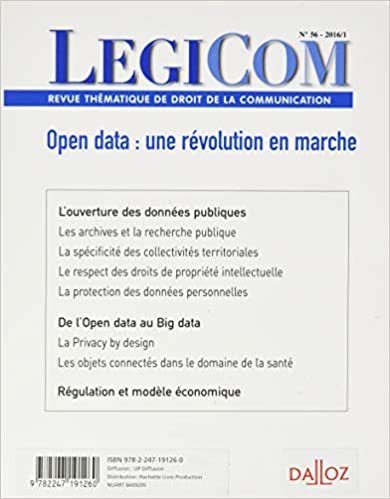 okumak Legicom n°56 - Open data : Une révolution en marche (DZ.LEGIPRESSE)