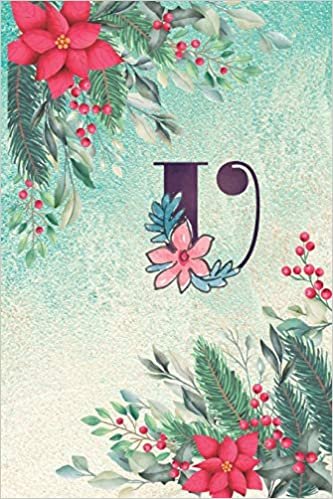 okumak U: Floral Monogram Initial U Notebook Journal for Man, Women and Girls, size 6 x 9&quot; 110 pages