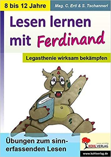 okumak Lesen lernen mit Ferdinand: Legasthenie wirksam bekämpfen