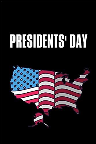 okumak Presidents&#39; Day: No.2 U.S. Flag , Black Cover Book 6x9&quot; 100 Pages Blank Lined Notebook / Journal / Diary For Gifts (President&#39;s Day Notebook, Band 2)