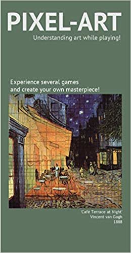 okumak Pixel-Art Game - Cafe Terrace at night