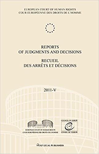 okumak Reports of Judgments and Decisions / Recueil Des Arrets Et Decisions Vol. 2011-V: 5