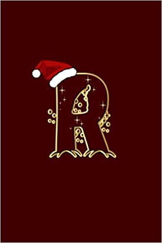 okumak Letter R Notebook : Initial R Monogram Notebook Journal Hat Merry Christmas Journal Personalized Name Composition Book: Merry Christmas And Happy New ... , 6&quot; 9&quot; , 100 Pages, Soft Cover Matte Finish