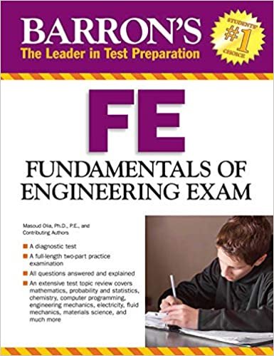 okumak Baron&#39;s FE: Fundamentals of Engineering Exam
