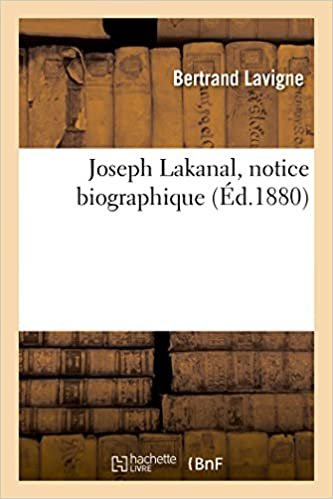 okumak Joseph Lakanal, notice biographique (Histoire)