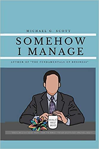 okumak MICHAEL G. SCOTT - SOMEHOW I MANAGE Notebook: Minimalist Composition Book | 100 pages | 6&quot; x 9&quot; | Collage Lined Pages | Journal | Diary | For ... School, College, University, School Supplies
