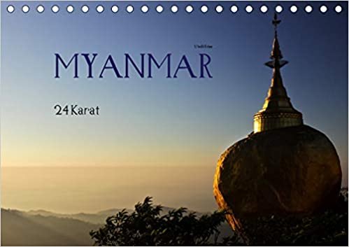 okumak Myanmar - 24 Karat (Tischkalender 2021 DIN A5 quer): Vergoldete heilige Statuen und Pagoden ziehen Pilger wie Touristen in ihren Bann. (Monatskalender, 14 Seiten )