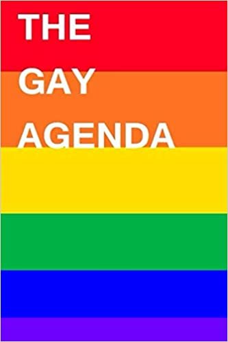 okumak THE GAY AGENDA: Notebook 100 pages | 6&quot; x 9&quot; | Collage Lined Pages | Journal | Diary | For Students, s | For School, College, University, and Home, Gift