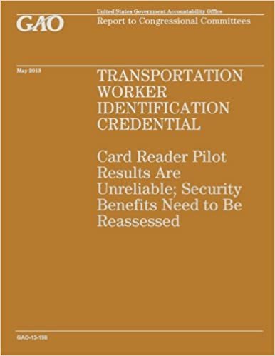 okumak Report to Congressional Committees: Transportation Worker Identification Credential