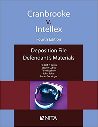okumak Cranbrooke v. Intellex: Defendant&#39;s Materials (NITA)