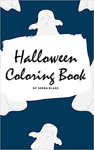 okumak Halloween Coloring Book for Kids - Volume 1 (Small Hardcover Coloring Book for Children)