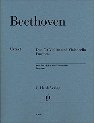 okumak Duo for Violin and Violoncello, Fragment - violin and cello - Urtext Edition - ( HN 1265 )