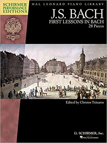 okumak J.S. Bach: First Lessons In Bach - 28 Pieces (Schirmer Performance Edition) (Hal Leonard Piano Library)