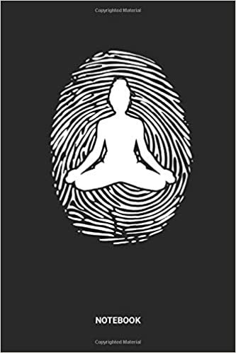 okumak Notebook: Dotted Lined Yoga Themed Notebook (6x9 inches) ideal as a fingerprint DNA Journal. Perfect as a Vinyasa Meditation Book for every Yogi, ... and Bikram lover. Great gift for Men &amp; Women