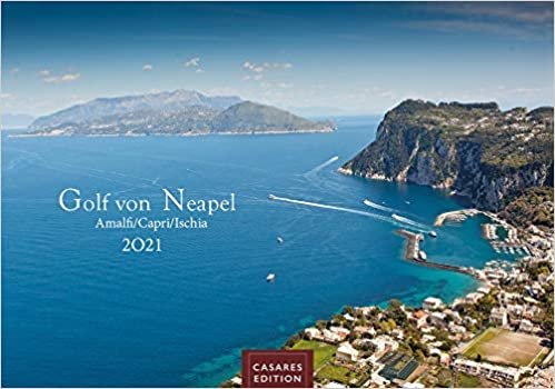 okumak Golf von Neapel 2021 L 50x35cm: Amalfi Capri Ischia