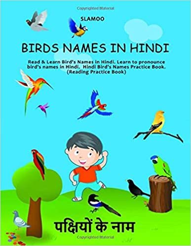 okumak BIRD&#39;S NAMES IN HINDI: Read &amp; Learn Bird&#39;s Names in Hindi. Learn to pronounce bird&#39;s names in Hindi. Hindi Bird&#39;s Names Practice Book. (Reading Practice Book)