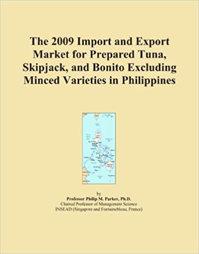 okumak The 2009 Import and Export Market for Prepared Tuna, Skipjack, and Bonito Excluding Minced Varieties in Philippines