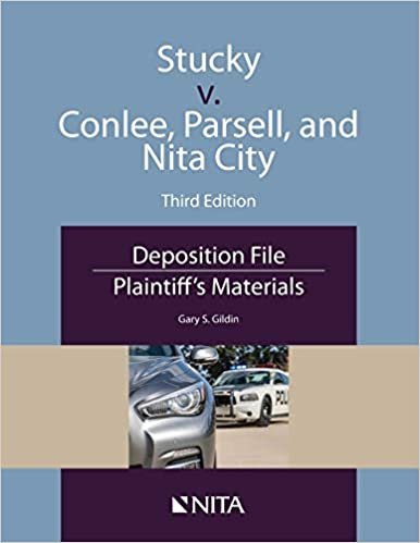 okumak Stucky v. Conlee, Parsell, and Nita City: Deposition File, Plaintiff&#39;s Materials