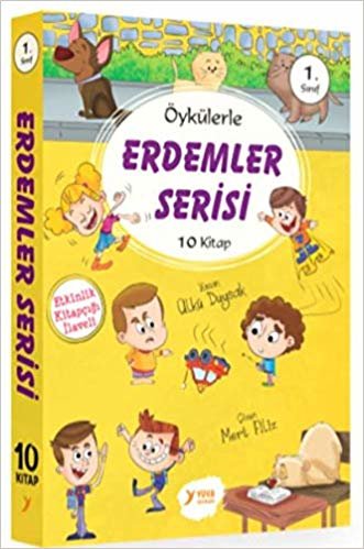 okumak Yuva 1. Sınıf Öykülerle Erdemler Serisi 10 Kitap Set