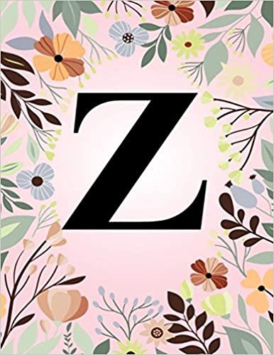 okumak Z: Monogram Initial Letter Z Notebook | College Ruled Journal Gift for Women and Girls