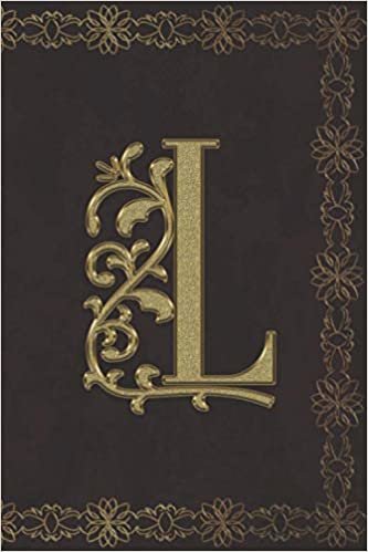 okumak Notebook Journal With Monogram Letter L for Girls and Women, Gift Merry Christmas Journal, Birthday Gift: Letter L Notebook, Initial Notebook Journal, ... 6x9 inches, 110 Pages. Burgundy finish cover