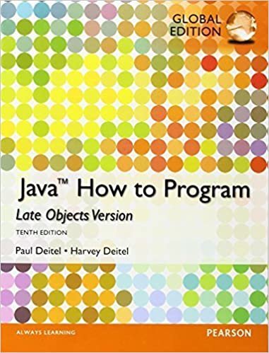 okumak Java: How to Program (Late Objects), Global Edition
