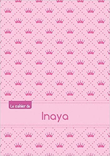 okumak Le cahier d&#39;Inaya - Blanc, 96p, A5 - Princesse (Enfant)