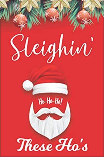 okumak Sleighin These Hos - Funny Christmas Password Log Book: Simple, Discreet Username And Password Book With Alphabetical Categories For Women, Men, Seniors, s