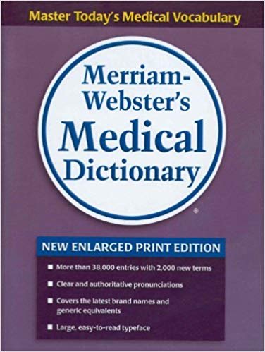 okumak Merriam Webster&#39;s Medical Dictionary