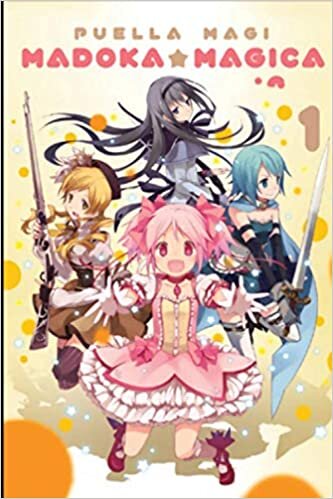 okumak Puella Magi Madoka Magica: Japanese Anime Gift for s Girls Boys Men Women, Anime Notebooks for School, Perfect for Drawing, Writing, to Do List, ... Ruled Notebook (6&quot;X 9&quot; in, 100 Pages)