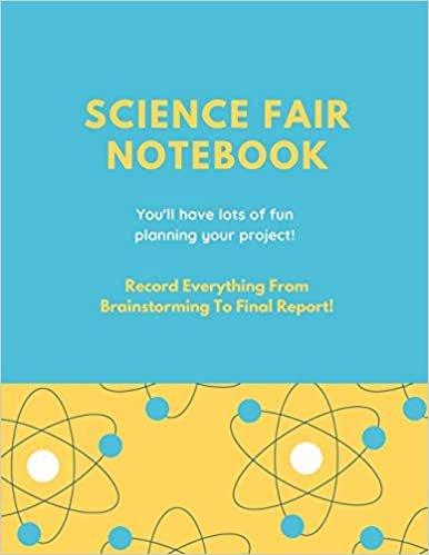 okumak Science Fair Notebook: Writing Your Entire Project Process From Brainstorming Idea, Keep Research Notes, Resources Documentation, Lab Experiment, To Final Report Paper, School Students, Journal