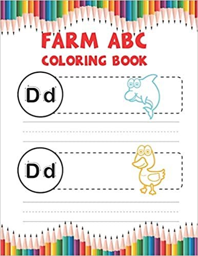 Farm Abc Coloring Book: Best Coloring Book Gift For Kids