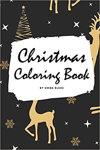 okumak Christmas Coloring Book for Adults (Small Softcover Adult Coloring Book)