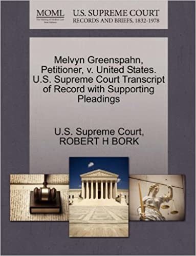 okumak Melvyn Greenspahn, Petitioner, v. United States. U.S. Supreme Court Transcript of Record with Supporting Pleadings