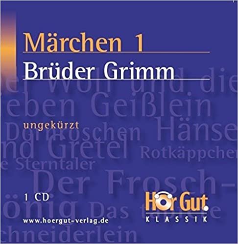 okumak Grimm, J: Märchen 1/CD