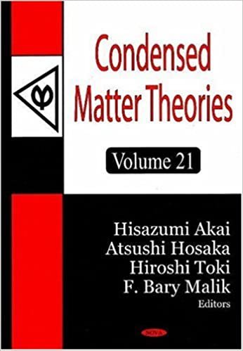 okumak Condensed Matter Theories: v. 21