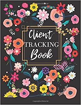 okumak Client Tracking Book: Cute Client Record Profile And Appointment Log Book Organizer Log Book with A - Z Alphabetical Tabs For Salon Nail Hair Stylists Barbers