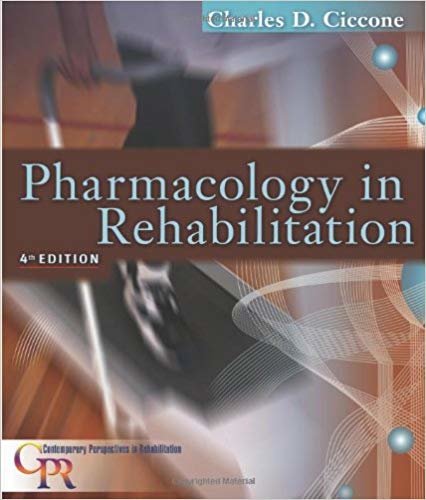 okumak Pharmacology In Rehabilitation, 4Th Edition (Conte