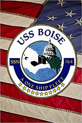 okumak U S Navy Attack Submarine USS Boise SSN 764 Crest Badge Journal: Take Notes, Write Down Memories in this 150 Page Lined Journal