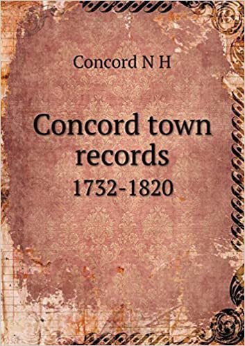 okumak Concord Town Records 1732-1820