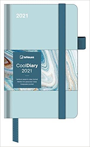 okumak Mint/Marble Ink 2021 - Diary - Buchkalender - Taschenkalender - 9x14: Cool Diary