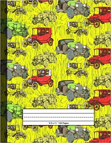 okumak 8.5 x 11 (120 pages): Primary Story Journal, Dotted Midline and Picture Space, Grades K-2 School Exercise Book, DIGGER