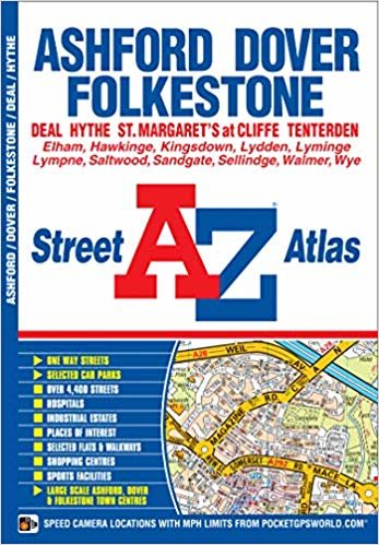 okumak Ashford, Dover &amp; Folkestone Street Atlas