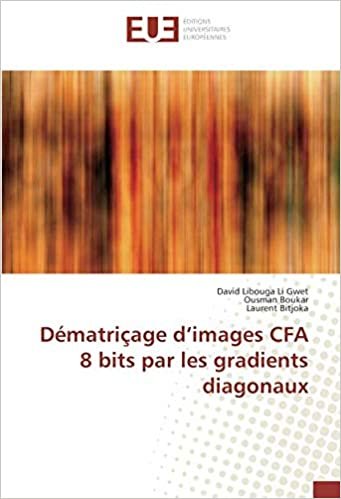 okumak Dématriçage d’images CFA 8 bits par les gradients diagonaux
