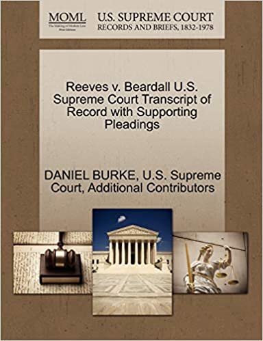 okumak Reeves v. Beardall U.S. Supreme Court Transcript of Record with Supporting Pleadings