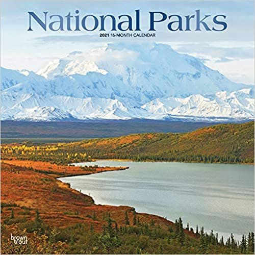 okumak National Parks 2021 - 16-Monatskalender: Original BrownTrout-Kalender [Mehrsprachig] [Kalender] (Wall-Kalender)