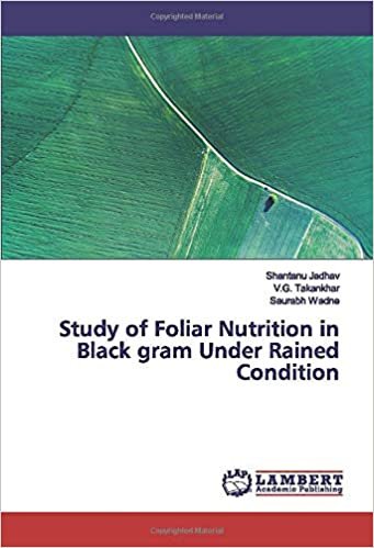 okumak Study of Foliar Nutrition in Black gram Under Rained Condition