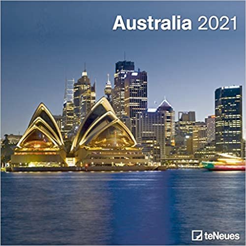 okumak Australia 2021 - Wand-Kalender - Broschüren-Kalender - 30x30 - 30x60 geöffnet - Reise-Kalender