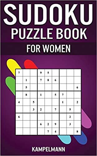 Sudoku Puzzle Book for Women: 200 Easy and Medium Sudokus with Solutions - Small Purse Size Edition for Women